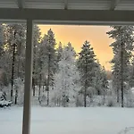Kataja With Winter Forest Landscape And Wi-fi * ロヴァニエミ