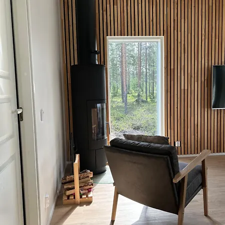 Kataja With Winter Forest Landscape And Wi-fi Rovaniemi