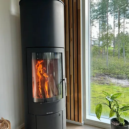 Kataja With Winter Forest Landscape And Wi-fi Vila Rovaniemi