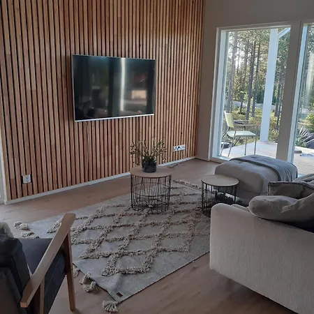 Kataja With Winter Forest Landscape And Wi-fi