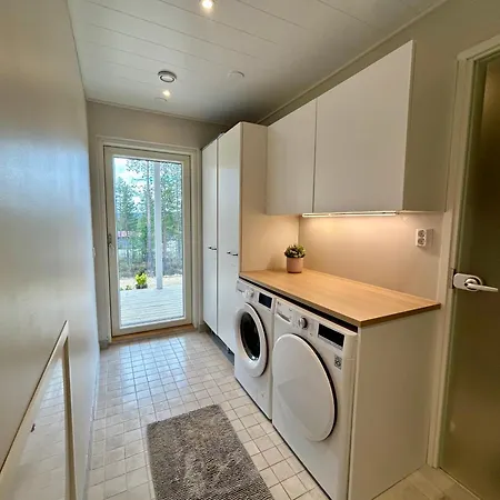 Kataja With Winter Forest Landscape And Wi-fi