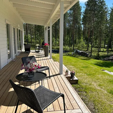 Kataja With Winter Forest Landscape And Wi-fi * Rovaniemi