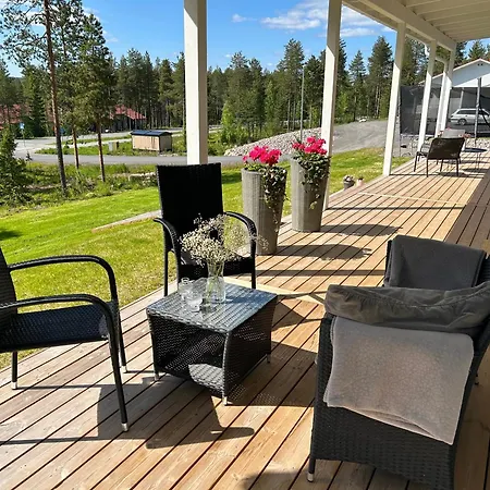 Kataja With Winter Forest Landscape And Wi-fi Rovaniemi